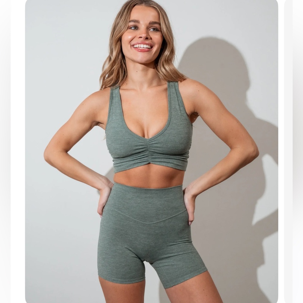 Women's Green Activewear Set